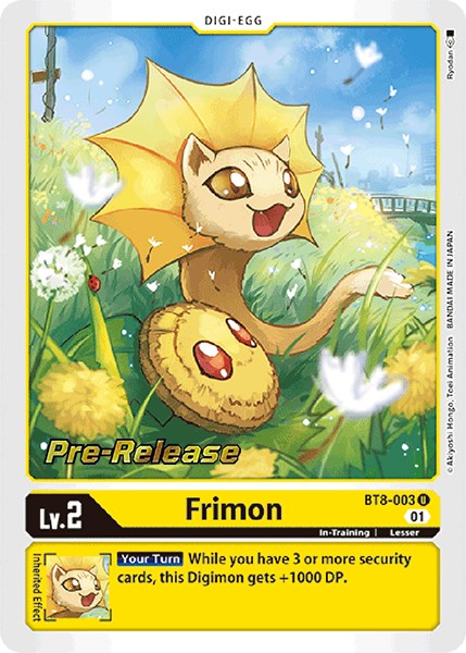 Frimon [BT8-003] [New Awakening Pre-Release Cards] | Play N Trade Winnipeg