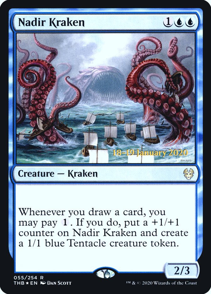 Nadir Kraken [Theros Beyond Death Prerelease Promos] | Play N Trade Winnipeg