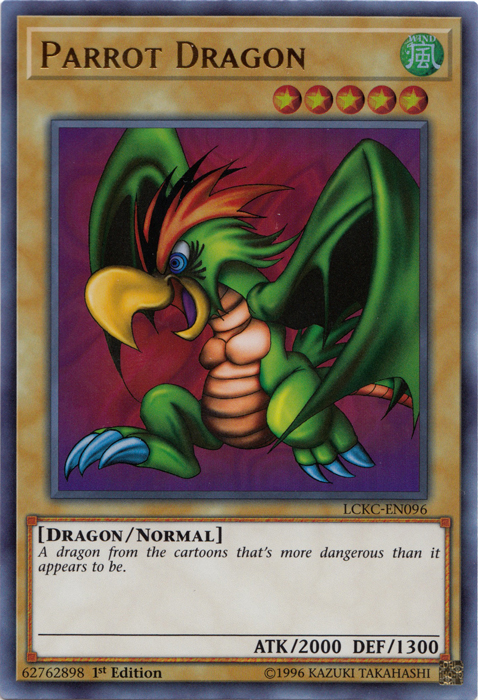 Parrot Dragon [LCKC-EN096] Ultra Rare | Play N Trade Winnipeg