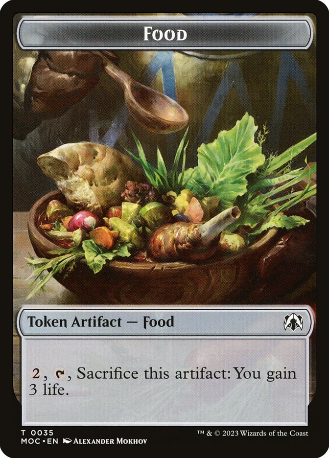 Food Token [March of the Machine] | Play N Trade Winnipeg