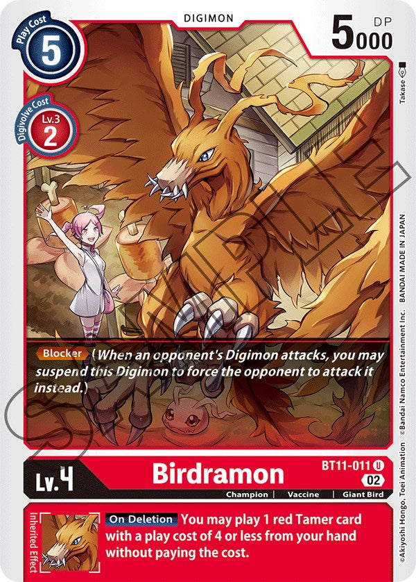 Birdramon [BT11-011] [Dimensional Phase] | Play N Trade Winnipeg