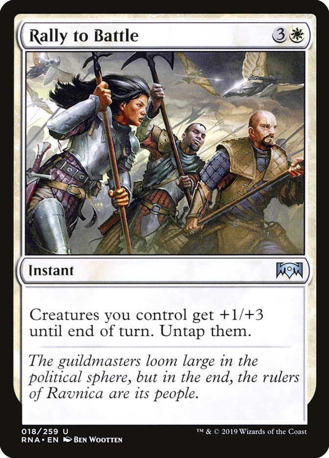 Rally to Battle [Ravnica Allegiance] | Play N Trade Winnipeg