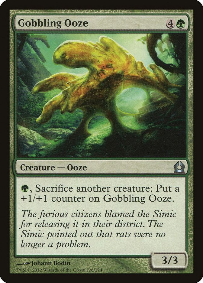 Gobbling Ooze [Return to Ravnica] | Play N Trade Winnipeg