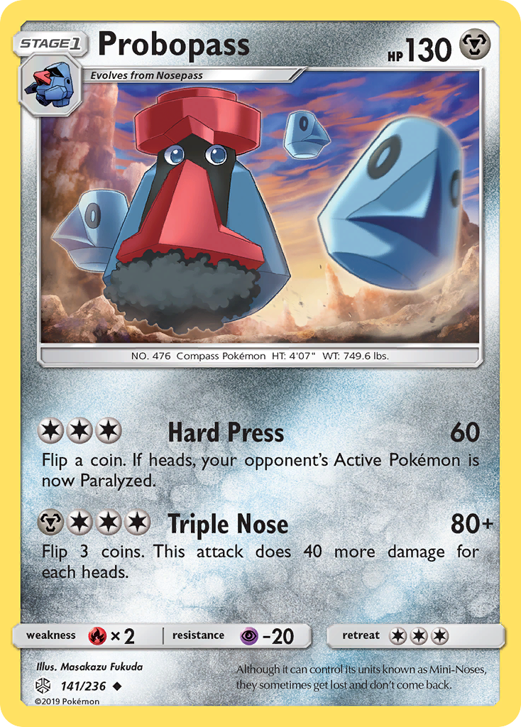 Probopass (141/236) [Sun & Moon: Cosmic Eclipse] | Play N Trade Winnipeg