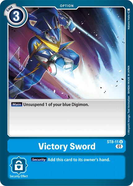 Victory Sword [ST8-11] [Starter Deck: Ulforce Veedramon] | Play N Trade Winnipeg