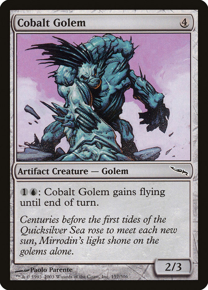 Cobalt Golem [Mirrodin] | Play N Trade Winnipeg