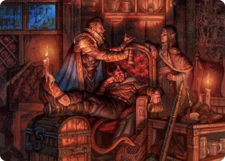 Long Rest Art Card [Dungeons & Dragons: Adventures in the Forgotten Realms Art Series] | Play N Trade Winnipeg