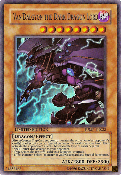 Van'Dalgyon the Dark Dragon Lord [JUMP-EN023] Ultra Rare | Play N Trade Winnipeg