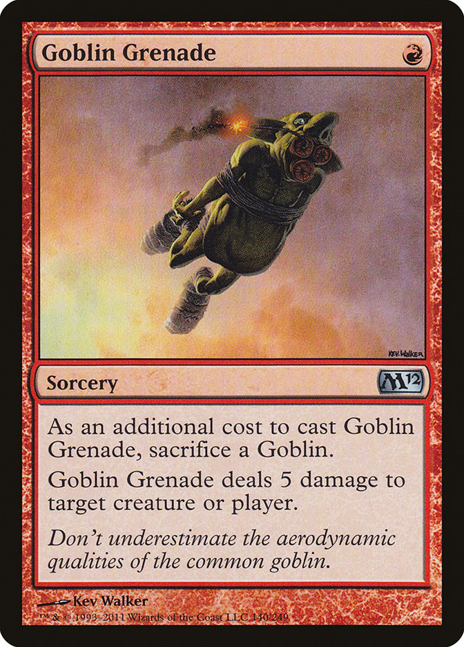 Goblin Grenade [Magic 2012] | Play N Trade Winnipeg