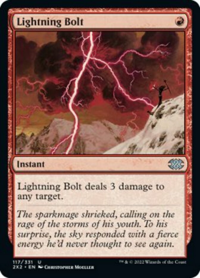 Lightning Bolt [Double Masters 2022] | Play N Trade Winnipeg