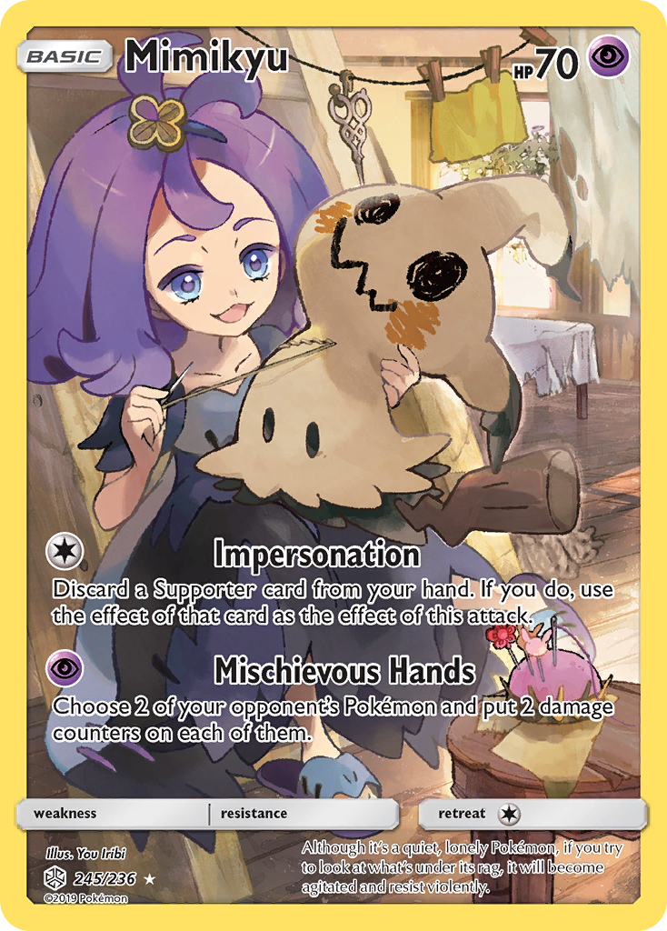 Mimikyu (245/236) [Sun & Moon: Cosmic Eclipse] | Play N Trade Winnipeg