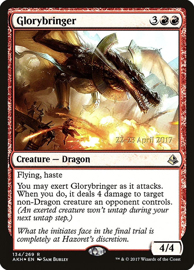 Glorybringer  [Amonkhet Prerelease Promos] | Play N Trade Winnipeg