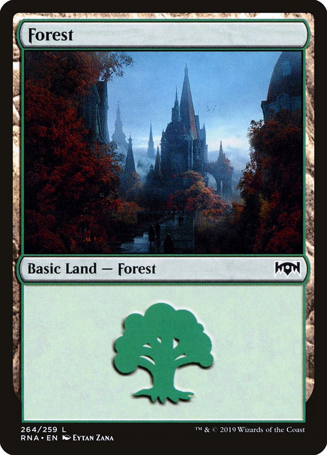 Forest (264) [Ravnica Allegiance] | Play N Trade Winnipeg
