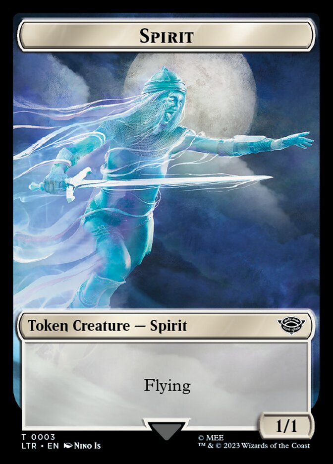 Spirit Token [The Lord of the Rings: Tales of Middle-Earth Tokens] | Play N Trade Winnipeg