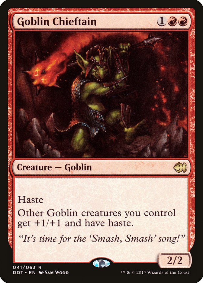 Goblin Chieftain [Duel Decks: Merfolk vs. Goblins] | Play N Trade Winnipeg