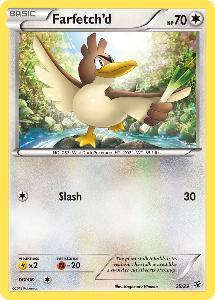 Farfetch'd (25/39) [XY: Kalos Starter Set] | Play N Trade Winnipeg