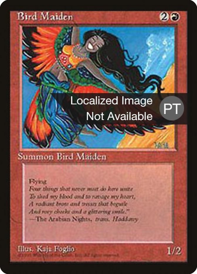 Bird Maiden [Fourth Edition (Foreign Black Border)] | Play N Trade Winnipeg