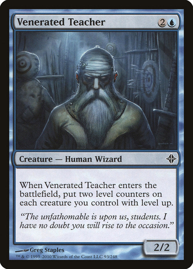 Venerated Teacher [Rise of the Eldrazi] | Play N Trade Winnipeg