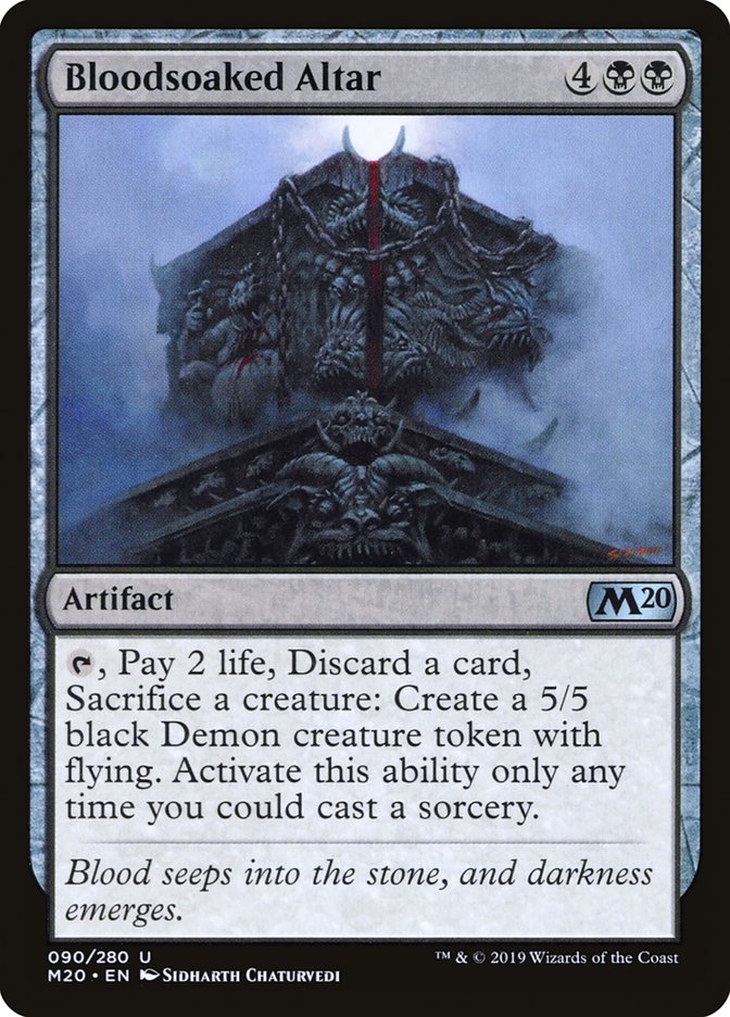 Bloodsoaked Altar [Core Set 2020] | Play N Trade Winnipeg