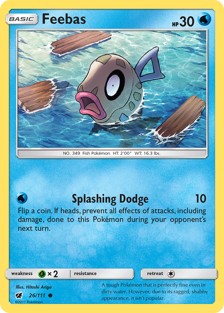 Feebas (26/111) [Sun & Moon: Crimson Invasion] | Play N Trade Winnipeg