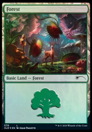 Forest (Predatory) (578) [Secret Lair Drop Promos] | Play N Trade Winnipeg