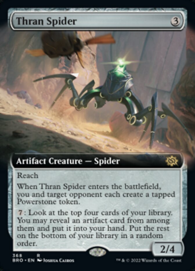 Thran Spider (Extended Art) [The Brothers' War] | Play N Trade Winnipeg