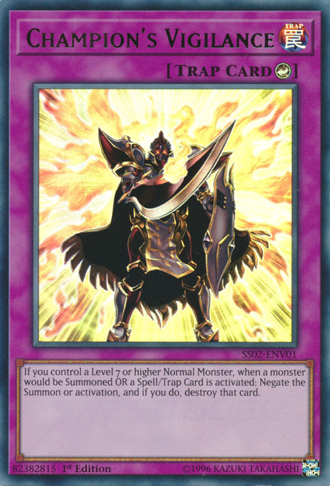 Champion's Vigilance [SS02-ENV01] Ultra Rare | Play N Trade Winnipeg