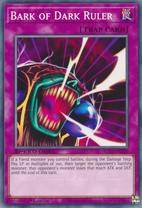Bark of Dark Ruler [SGX3-ENE20] Common | Play N Trade Winnipeg