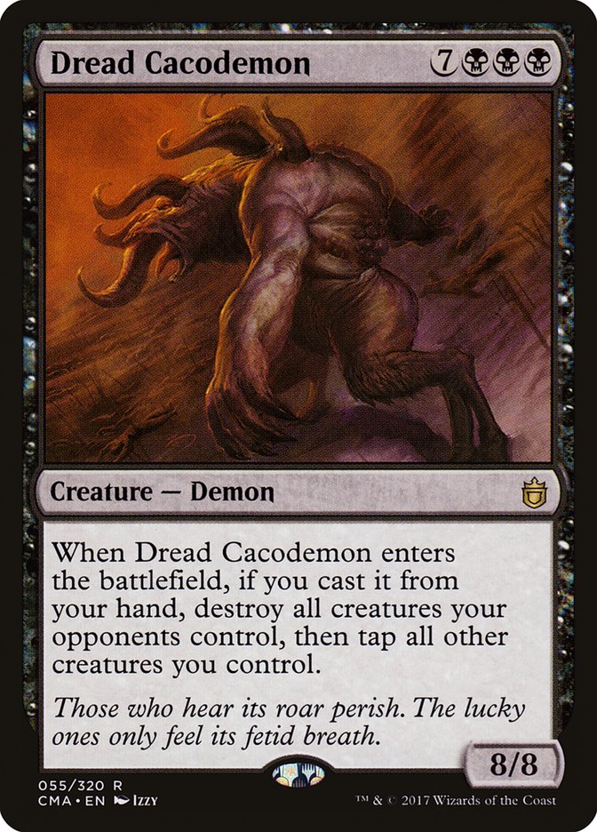 Dread Cacodemon [Commander Anthology] | Play N Trade Winnipeg