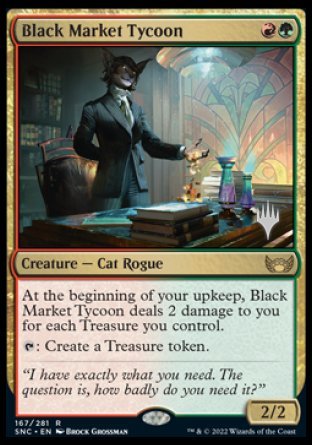 Black Market Tycoon (Promo Pack) [Streets of New Capenna Promos] | Play N Trade Winnipeg