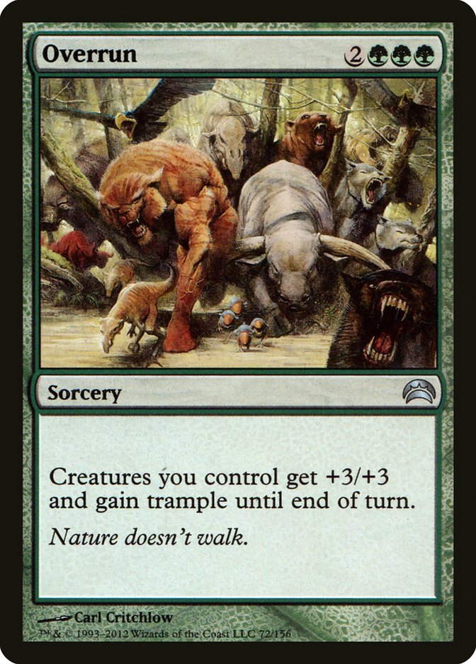 Overrun [Planechase 2012] | Play N Trade Winnipeg