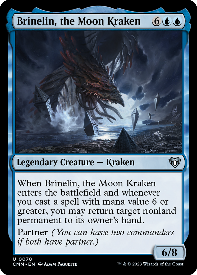 Brinelin, the Moon Kraken [Commander Masters] | Play N Trade Winnipeg