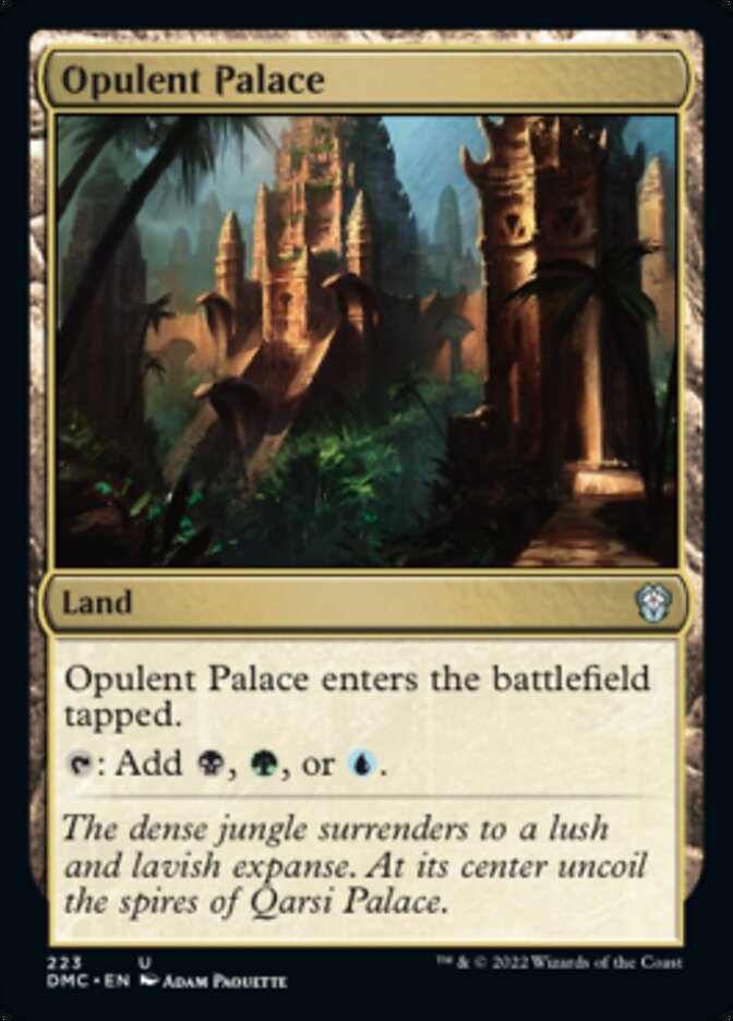 Opulent Palace [Dominaria United Commander] | Play N Trade Winnipeg