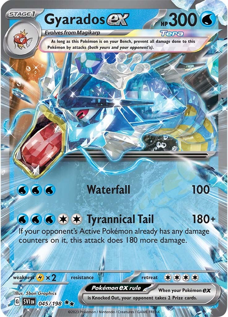 Gyarados ex (045/198) [Scarlet & Violet: Base Set] | Play N Trade Winnipeg