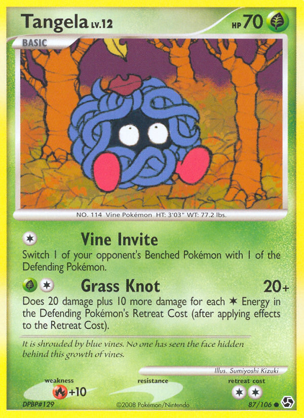 Tangela (87/106) [Diamond & Pearl: Great Encounters] | Play N Trade Winnipeg