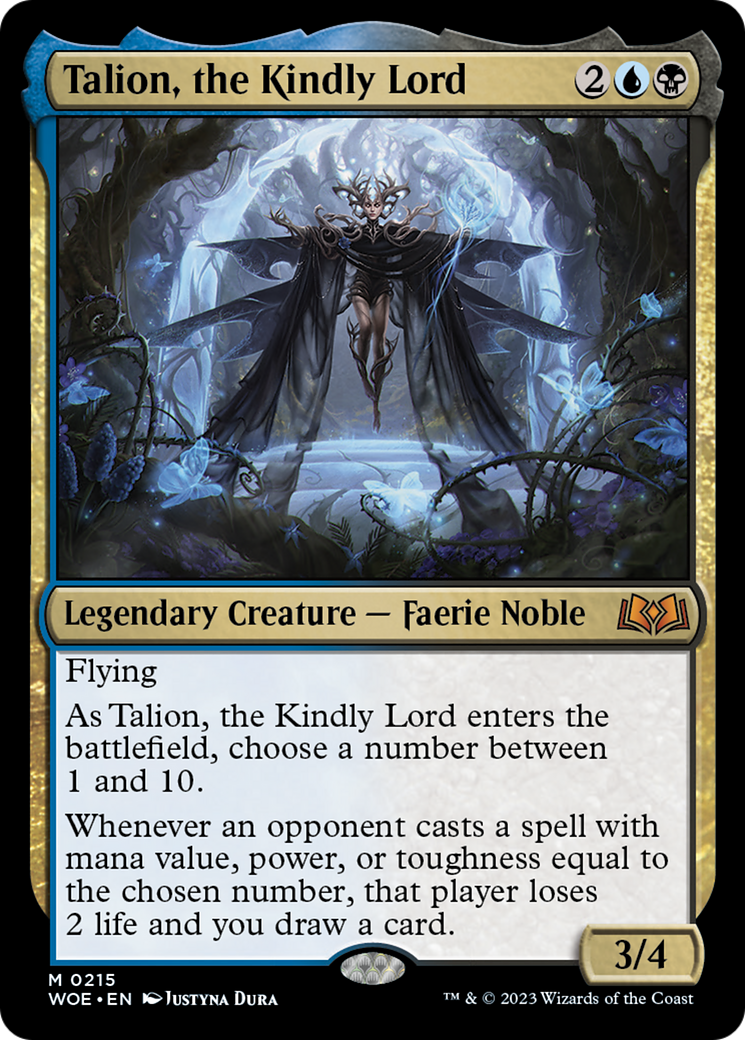 Talion, the Kindly Lord [Wilds of Eldraine] | Play N Trade Winnipeg