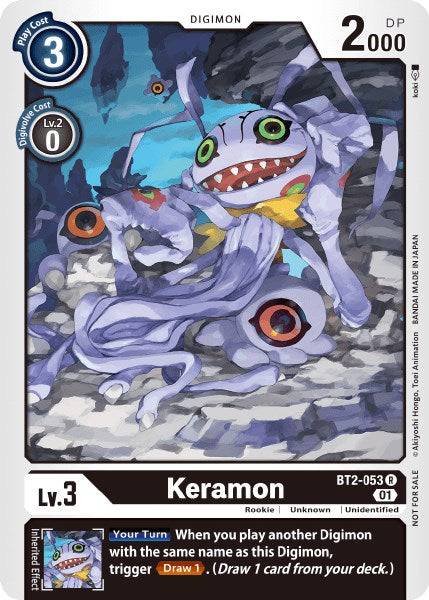 Keramon [BT2-053] (Tamer Party Vol. 3) [Release Special Booster Promos] | Play N Trade Winnipeg