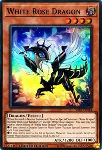 White Rose Dragon [SAST-ENSE4] Super Rare | Play N Trade Winnipeg