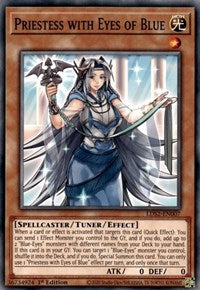 Priestess with Eyes of Blue [LDS2-EN007] Common | Play N Trade Winnipeg