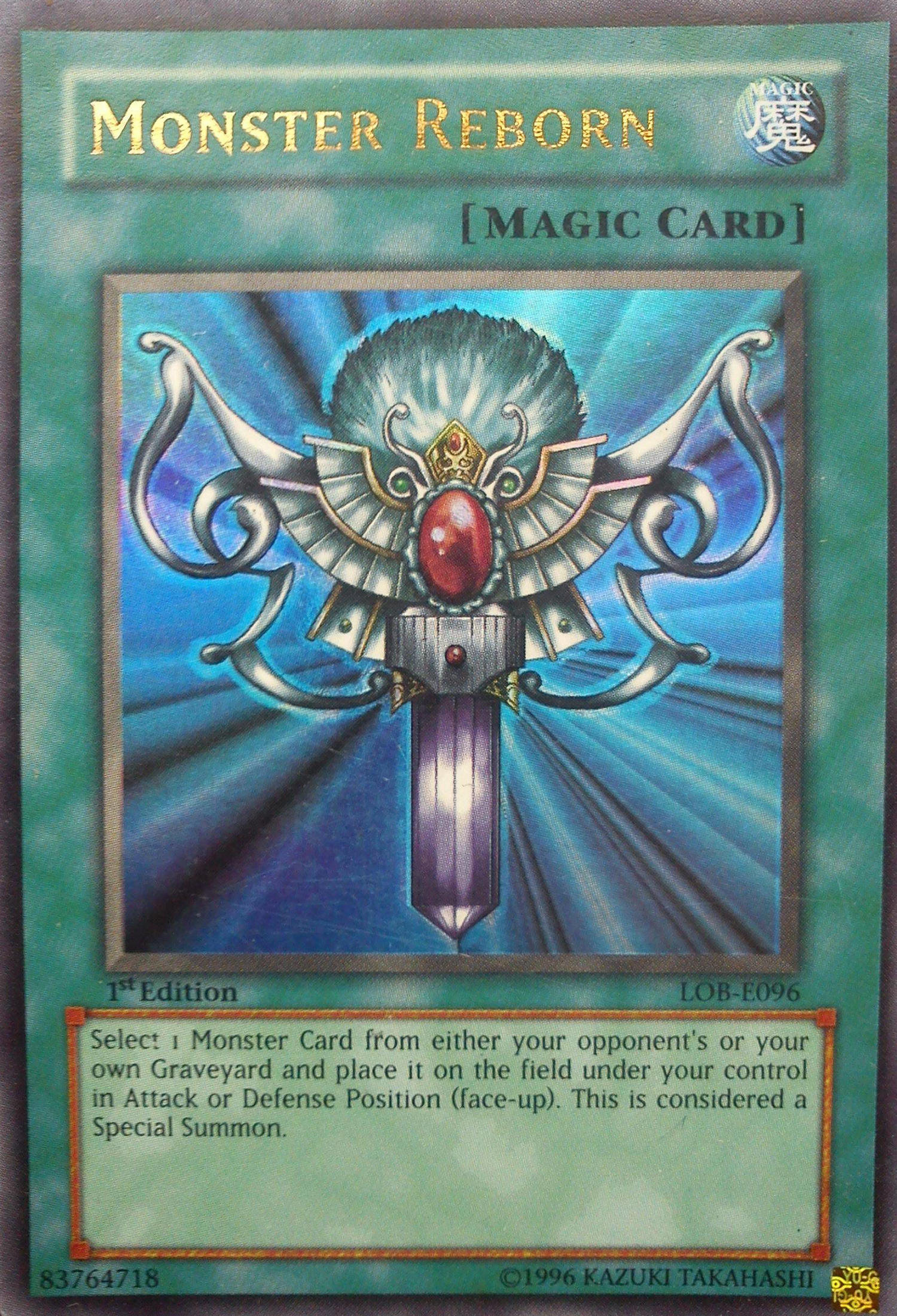 Monster Reborn [LOB-E096] Ultra Rare | Play N Trade Winnipeg
