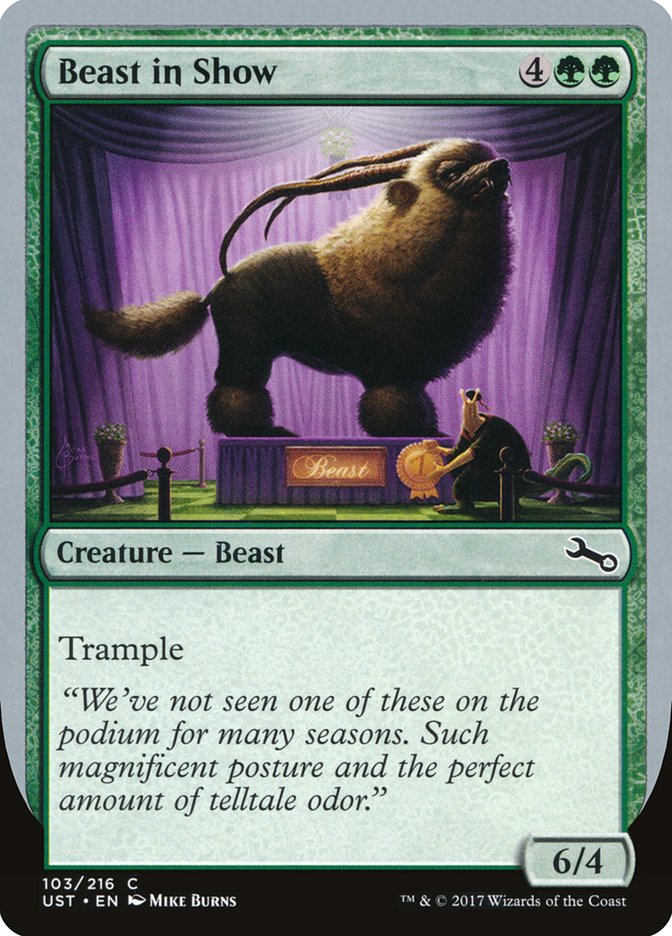 Beast in Show ("We've not seen one...") [Unstable] | Play N Trade Winnipeg