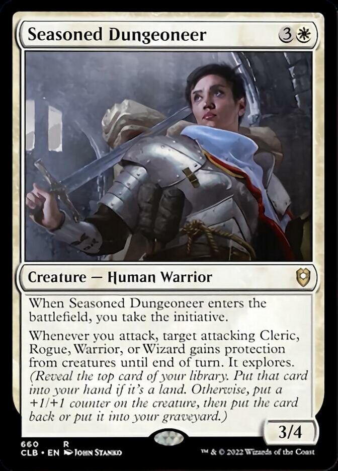 Seasoned Dungeoneer [Commander Legends: Battle for Baldur's Gate] | Play N Trade Winnipeg