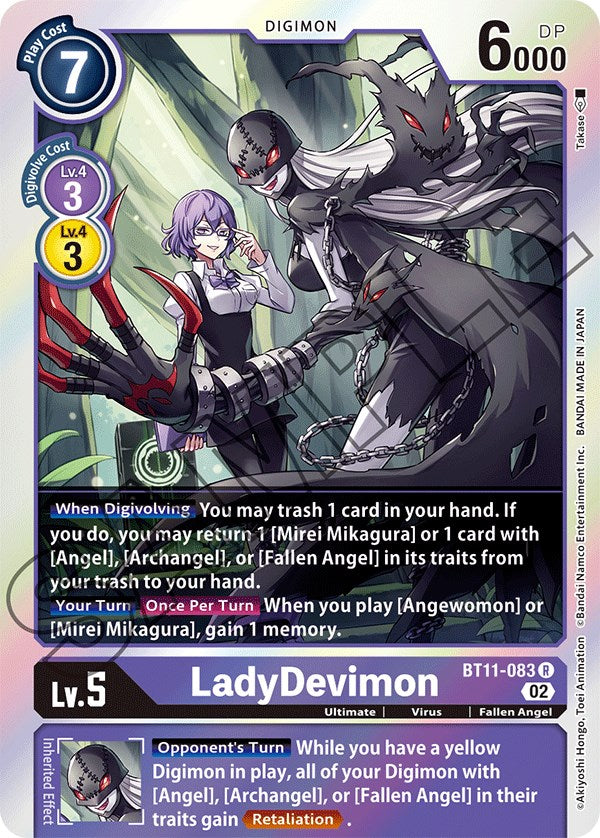 LadyDevimon [BT11-083] [Dimensional Phase] | Play N Trade Winnipeg