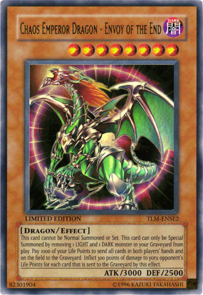 Chaos Emperor Dragon - Envoy of the End [TLM-ENSE2] Ultra Rare | Play N Trade Winnipeg