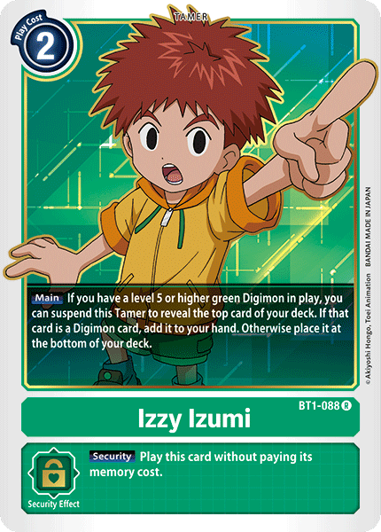 Izzy Izumi [BT1-088] [Release Special Booster Ver.1.0] | Play N Trade Winnipeg