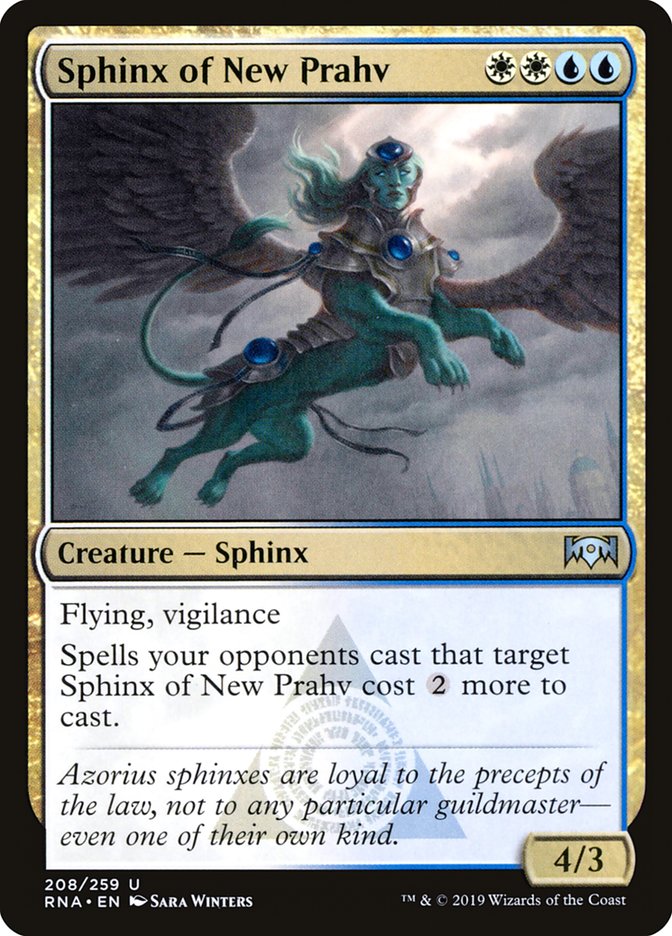 Sphinx of New Prahv [Ravnica Allegiance] | Play N Trade Winnipeg