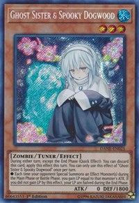 Ghost Sister & Spooky Dogwood [DANE-EN025] Secret Rare | Play N Trade Winnipeg