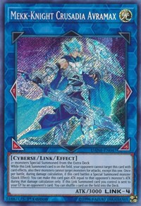 Mekk-Knight Crusadia Avramax [DANE-EN047] Secret Rare | Play N Trade Winnipeg