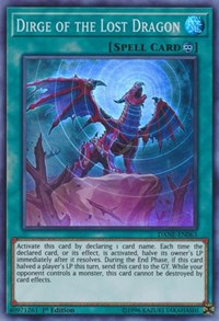 Dirge of the Lost Dragon [DANE-EN063] Super Rare | Play N Trade Winnipeg