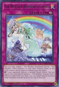 The Weather Rainbowed Canvas [DANE-EN073] Rare | Play N Trade Winnipeg